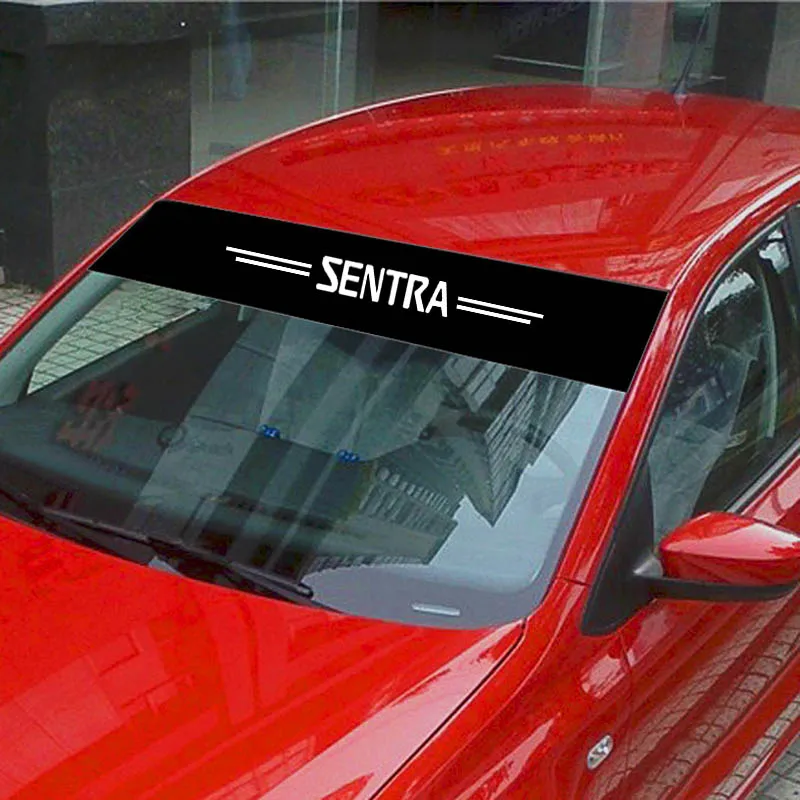 

Наклейки на лобовое стекло переднего и заднего вида для Nissan Sentra