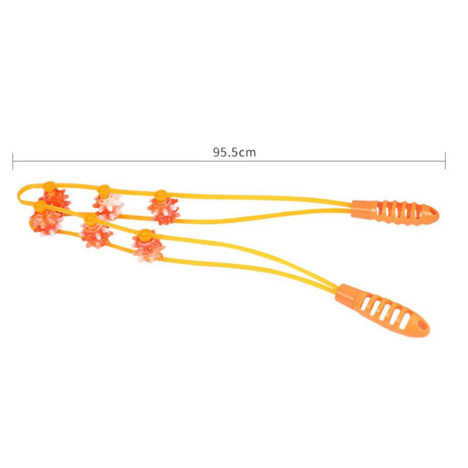 Новинка портативный пластиковый массажер Musle с роликом для задней тяги прочная