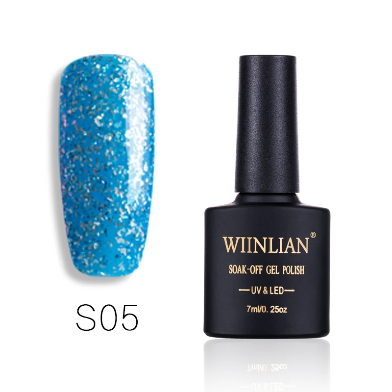 7ML Nail Polish Gel Varnish Diamond Glitter Milky Way Flash Art UV&ampLED Soak-Off Manicure Nails | Красота и здоровье