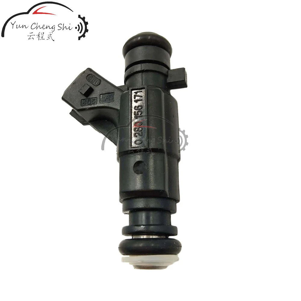 Форсунка топливного инжектора черного цвета с четырьмя отверстиями 0 280 156 171 для