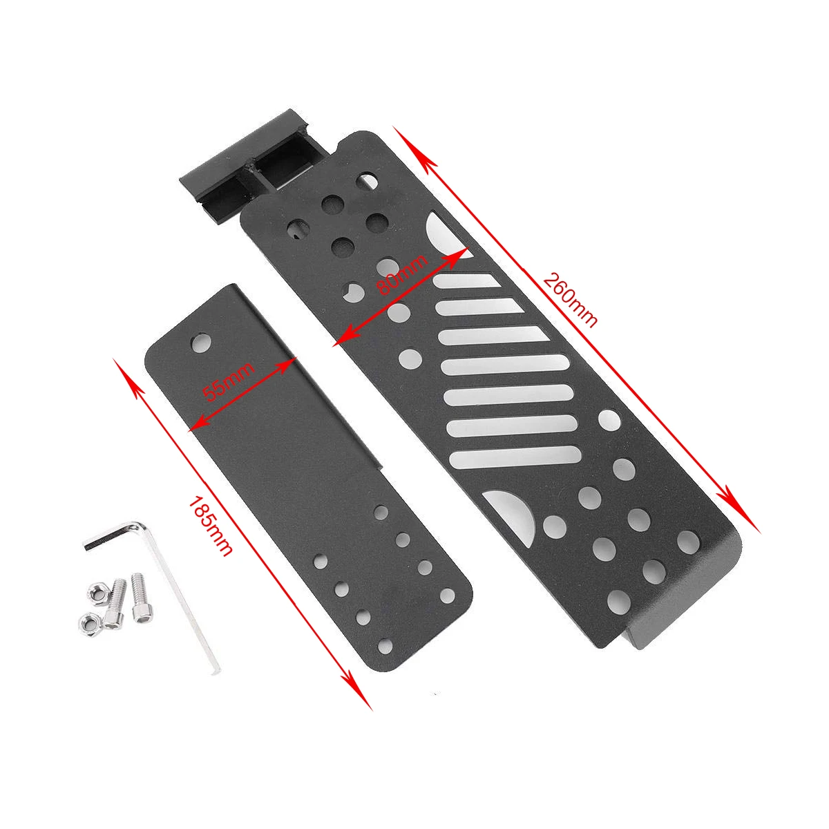 Ножная педаль для внедорожника автомобильная левая подставка ног Jeep Wrangler JL JLU JK