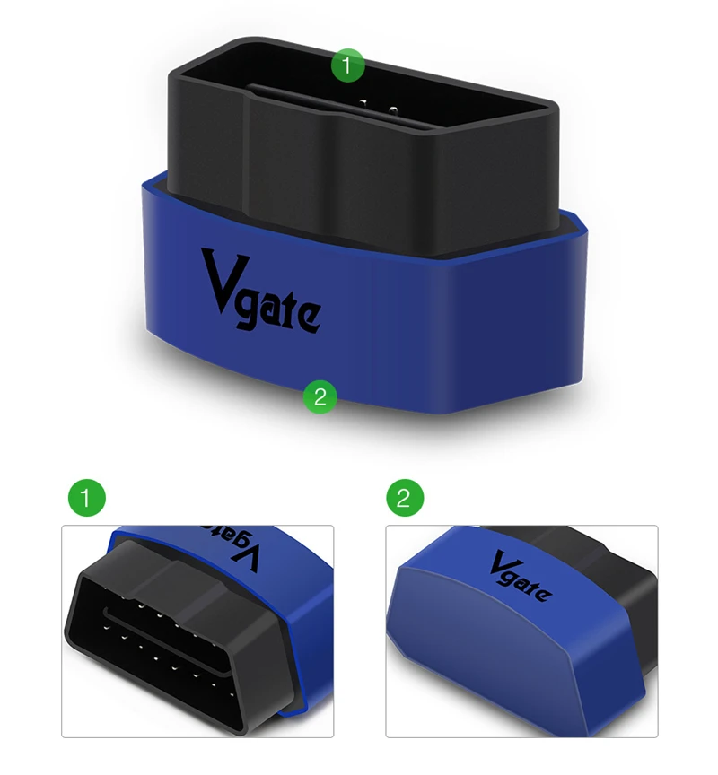 Автомобильный считыватель кодов ELM327 OBD2 Bluetooth/Wifi V1.5/2 1 PIC18F25K80 автоматический