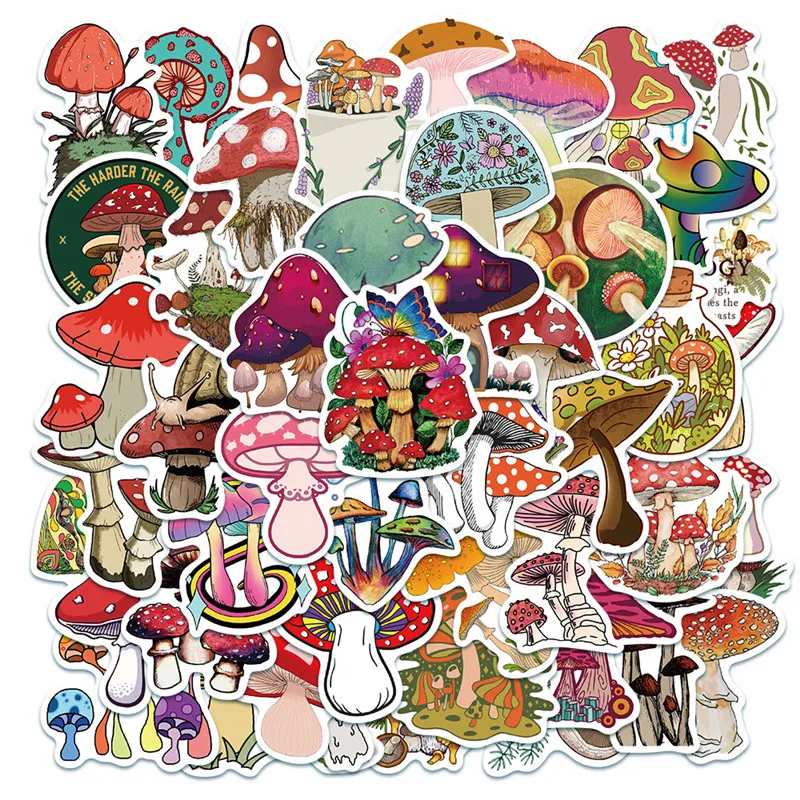 10/30/50 Uds planta de pegatina bonita de dibujos animados juguete de los ni&ntilde;os port&aacute;til llevar decoraci&oacute;n de la maleta etiqueta regalo-2
