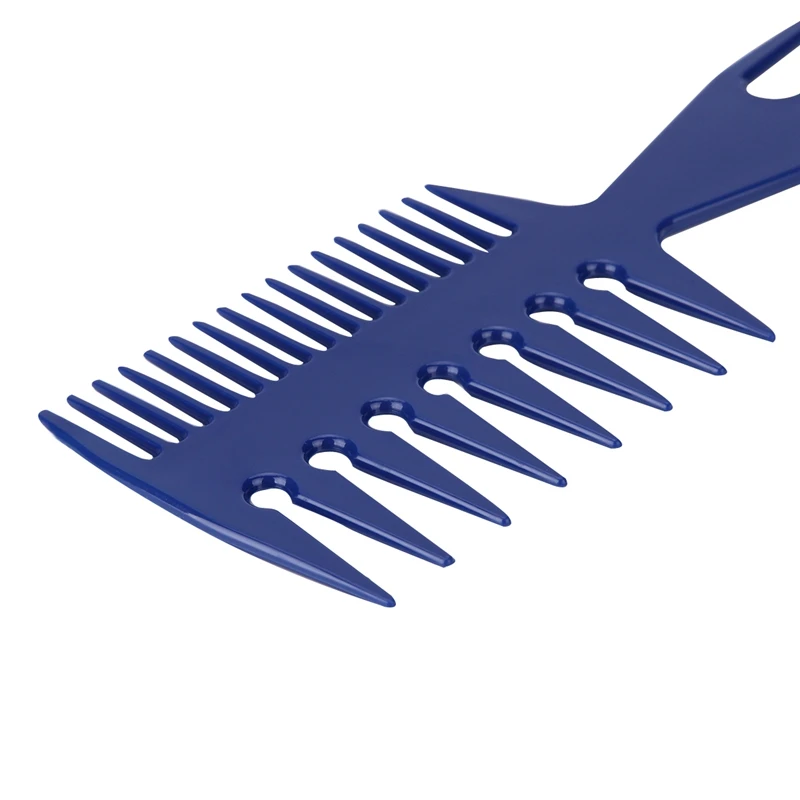 HOT!4PCS Professional Double Side Tooth Combs Fish Bone Shape Hair Brush Barber Dyeing Cutting Coloring Man Hairsty | Красота и