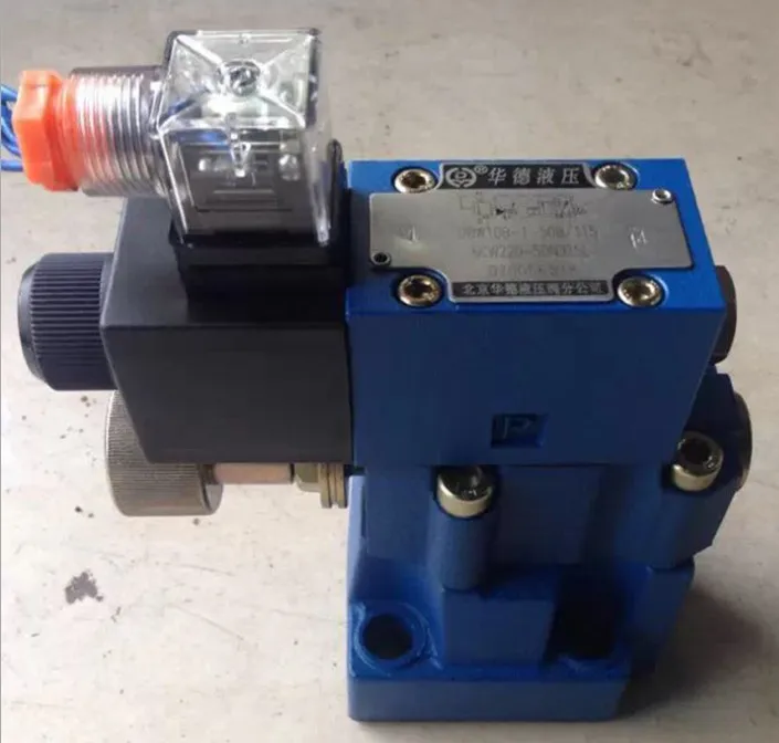

Electromagnetic Overflow Valve DBW10B-1-50B/315 6CG24N9Z5L Hydraulic Solenoid Valve