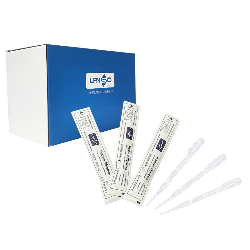 Пипетки пластиковые одноразовые градиентные пипетки-капельницы полиэтиленовые