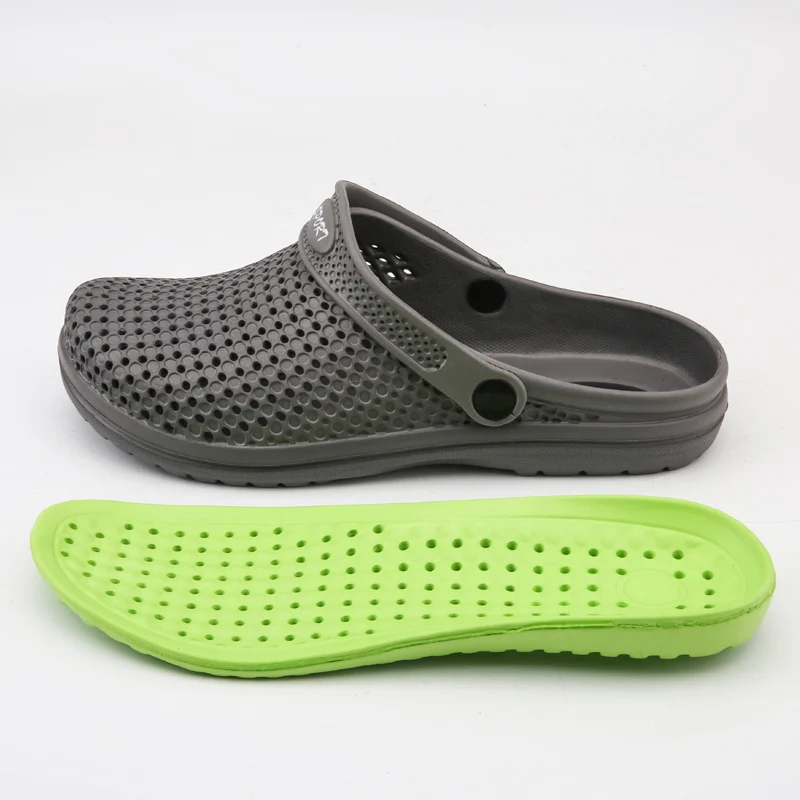 Мужские сандалии сабо Coslony черные с ремешками для пляжа и плавания большие