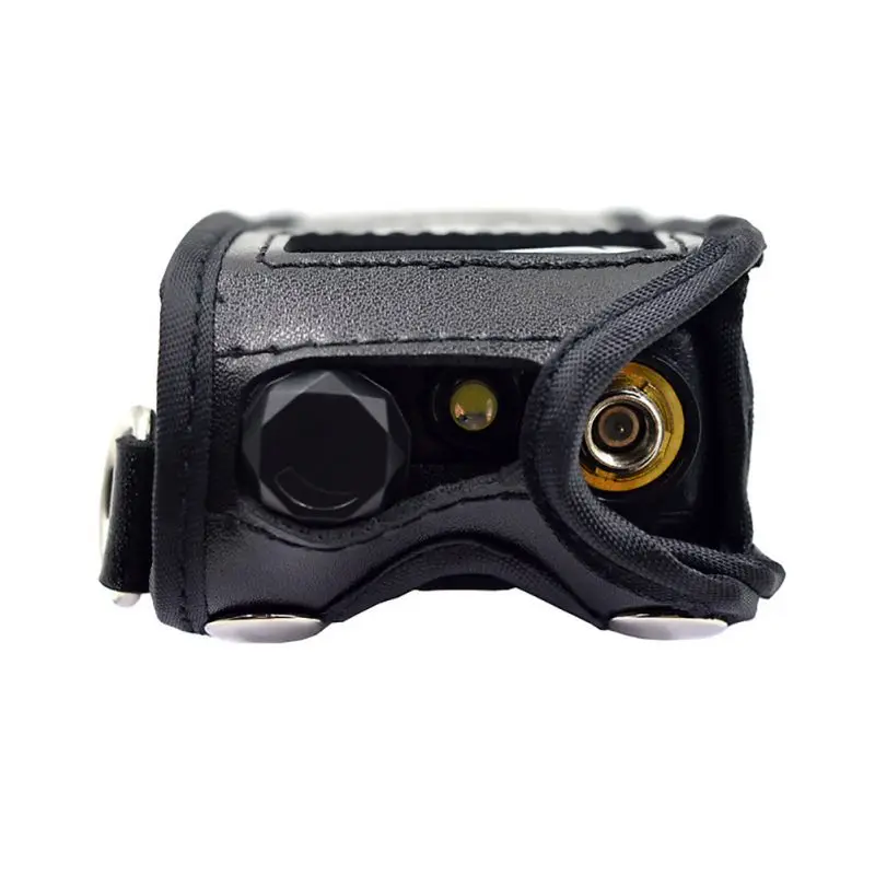 Новый удлиненный кожаный мягкий чехол для Walkie Talkie сумка Baofeng UV 5R 3800mAh портативное