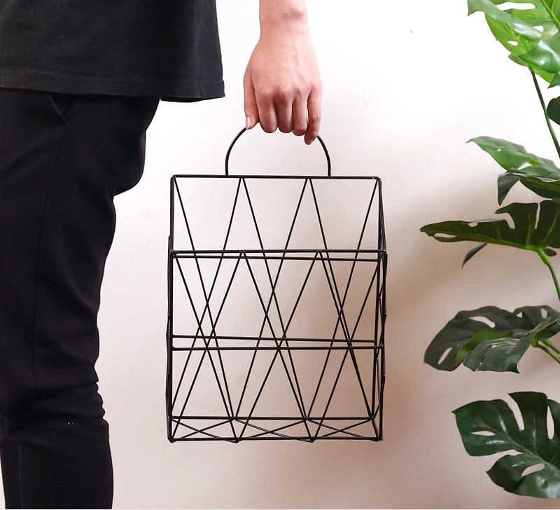 Новая Скандинавская металлическая настенная полка в скандинавском стиле