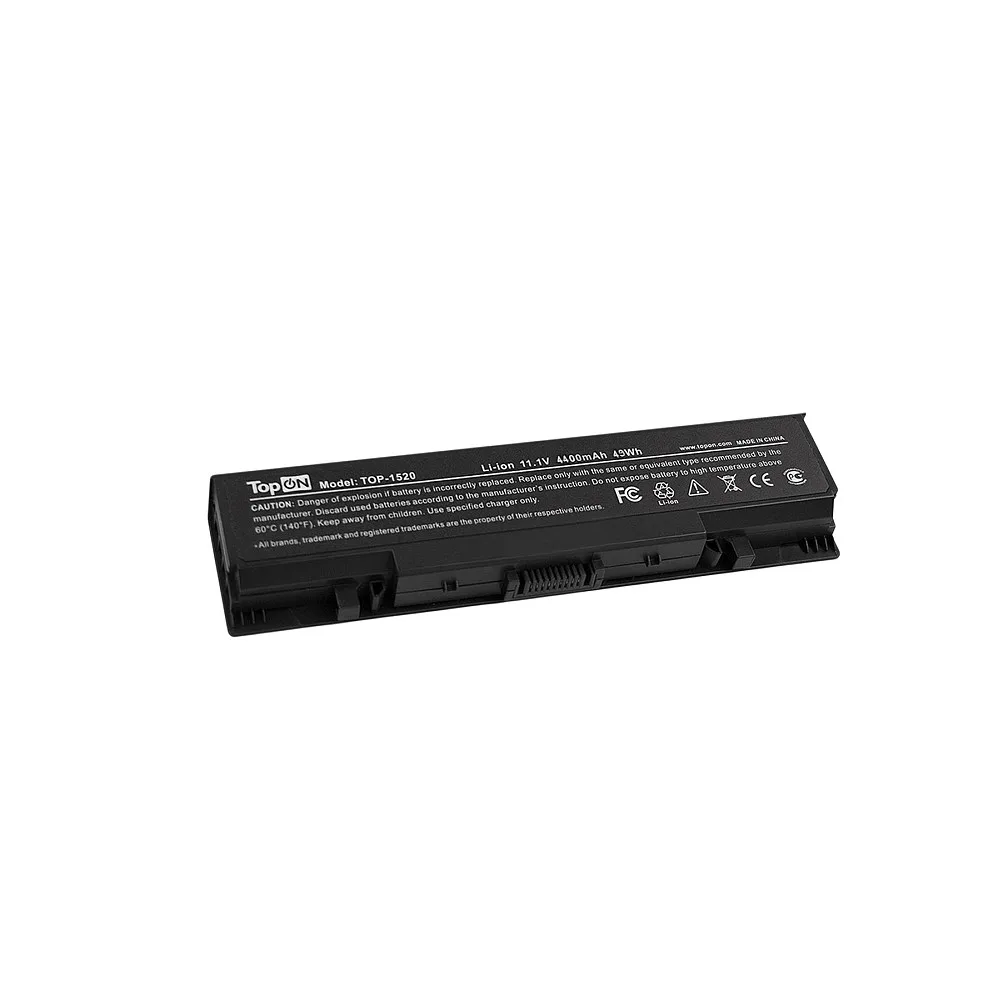 Аккумулятор TopON для Dell Inspiron 1520 1521 1720 1721 Vostro 1500 1700 Series p/n: 0GR99 FK890 GK479 TM980 (4400mAh) |