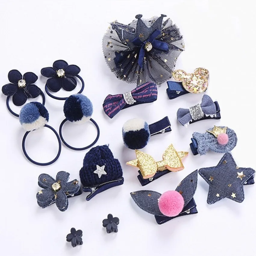 17Pcs/Lot Cute Small Dogs Bows Hair Grooming Puppy Accessories Supplies For Cat Yorkie Teddy Pets Clips | Дом и сад