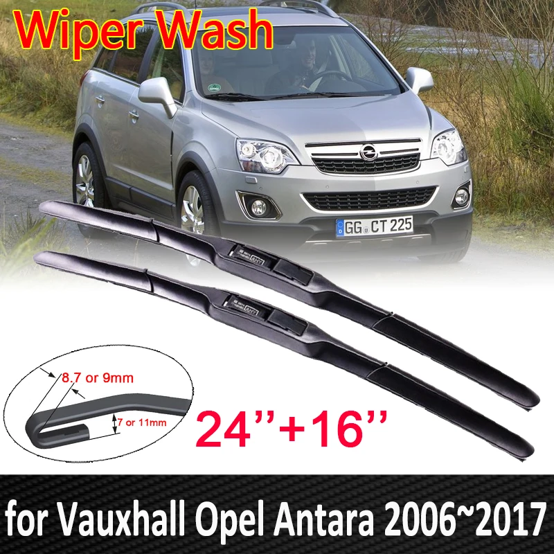 

Car Wiper Blade for Vauxhall Opel Antara 2006~2017 2007 2008 2009 2010 2011 2012 Car Wiper Blades Windscreen Car Accessories