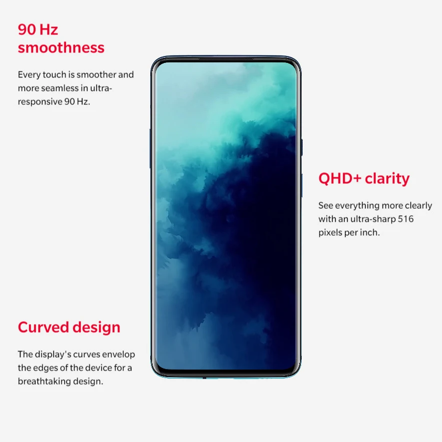 Новый Oneplus 7T Pro 5G LTE мобильный телефон 48MP 6 67 &quot8GB Оперативная память 256 ГБ