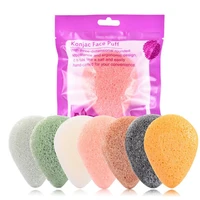 1pc sponge cosmetic puff water drop shaped facial makeup removal flutter women cleaning washing face powder puff skin care tool