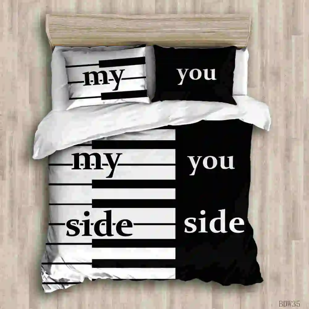 Модный комплект постельного белья для пары романтическое одеяло роскошное