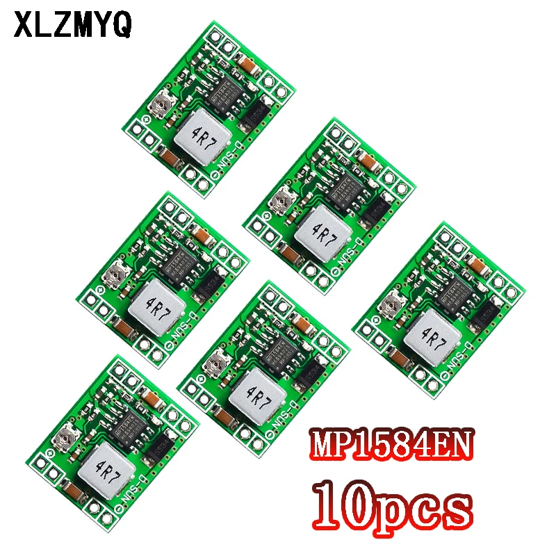 

10/20 шт. MP1584 EN DC-DC регулятор напряжения, источник питания, Регулируемый понижающий выходной модуль питания 3A 24V 12V 5V 3V