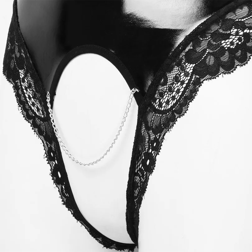 Хит женские пикантные латексные нижнее белье латексный костюм боди из ПВХ кожи