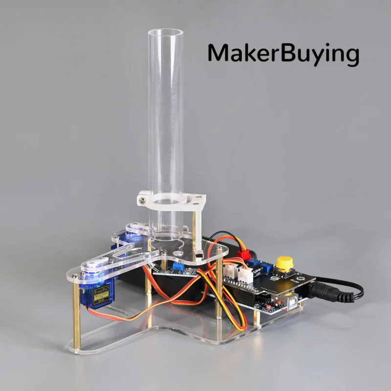 Сортировщик цветов Arduino DIY сортировка черно белых шахматных предметов Обучающий