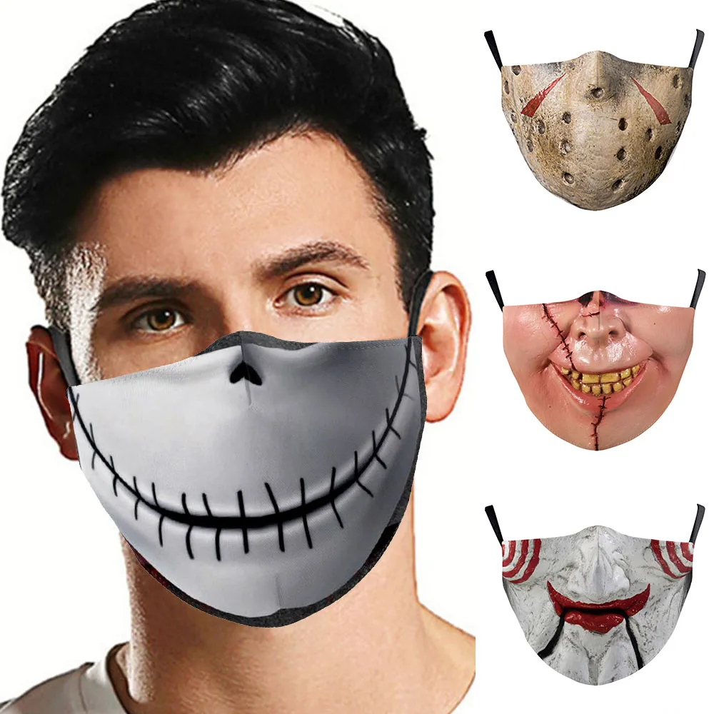 Новые забавные ужас-Джек рот Косплэй Для женщин мужчин маски унисекс уход за