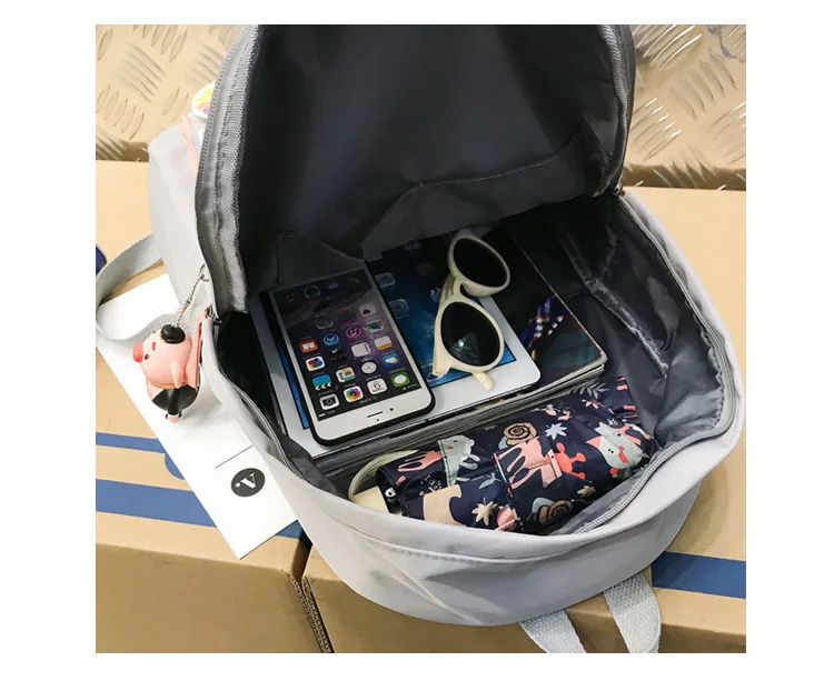 2019 водонепроницаемый нейлоновый рюкзак дорожная конфетная женская школьная