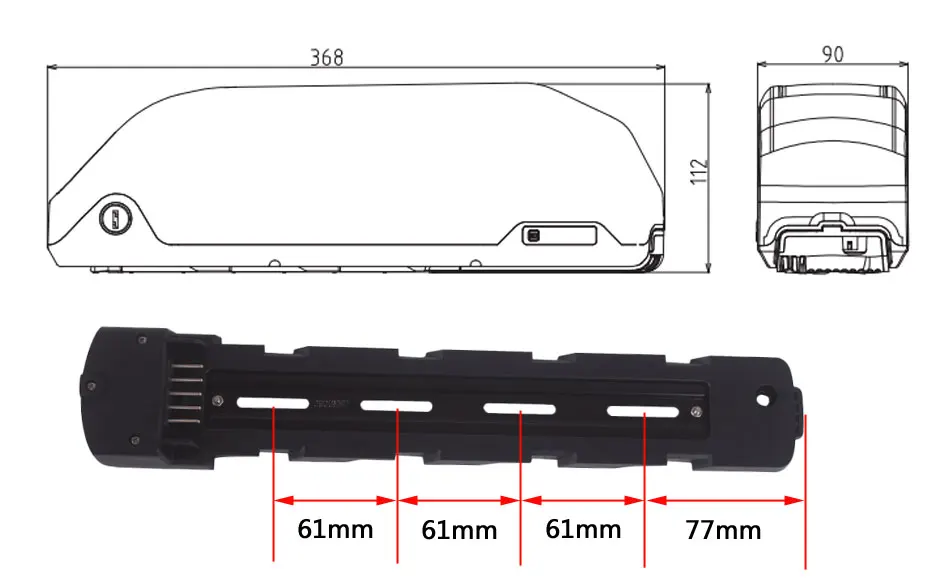48V 52 V, фара для электровелосипеда в Батарея Полли Downtube е-байка 36В 20AH 30A 40A BMS 350 Вт 500W 750W 1000W 1500W 18650 Сотовый BBS02 BBSHD