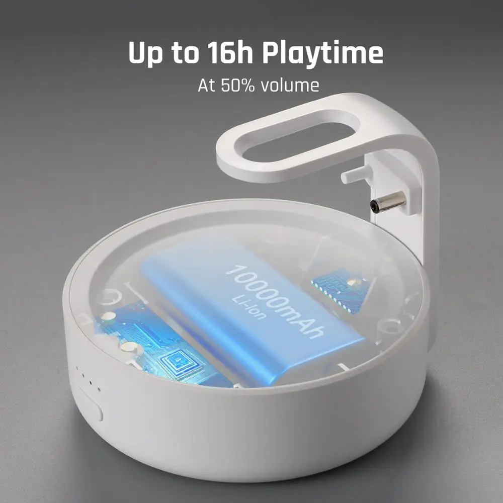 Версия 2020 GGMM D3 + аккумулятор 10000 мАч зарядная станция для Amazon Echo Dot 3rd Gen Power Bank смарт