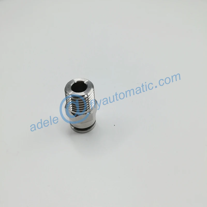 PC6 1/4 NPT Пневматический фитинг PC ''резьба 6 мм Труба Быстрый толчок в соединении
