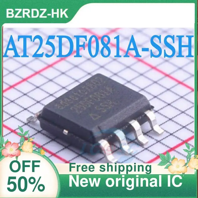 

1-20PCS AT25DF081A-SSH-T AT25DF081A 25DF081A SOP8 New original IC