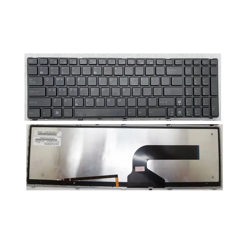 QH 90% новая клавиатура с американской подсветкой для ASUS G72 Asus G53 G60 G73 K53 K53s X73 черная