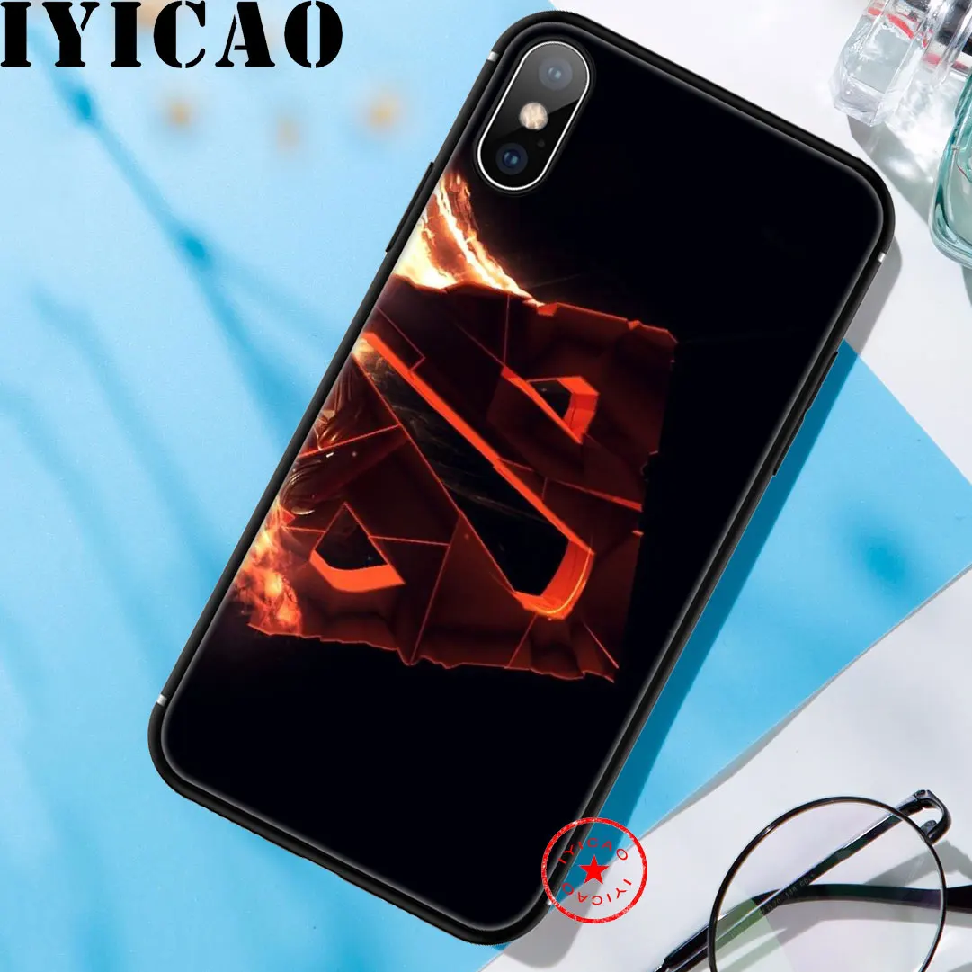 Dota 2 Silicone Soft Case for iPhone 11 Pro Max XR X XS 8 7 6 6S Plus 5 5S SE Cover |