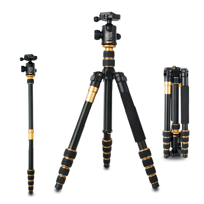 Горячая продажа Pro Q668 портативный профессиональный штатив SLR камера монопод для