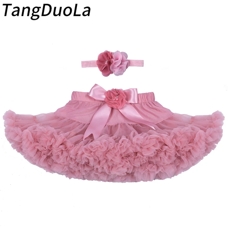 2020 Модная юбка пачка для маленьких девочек балетная многослойная Короткая детей