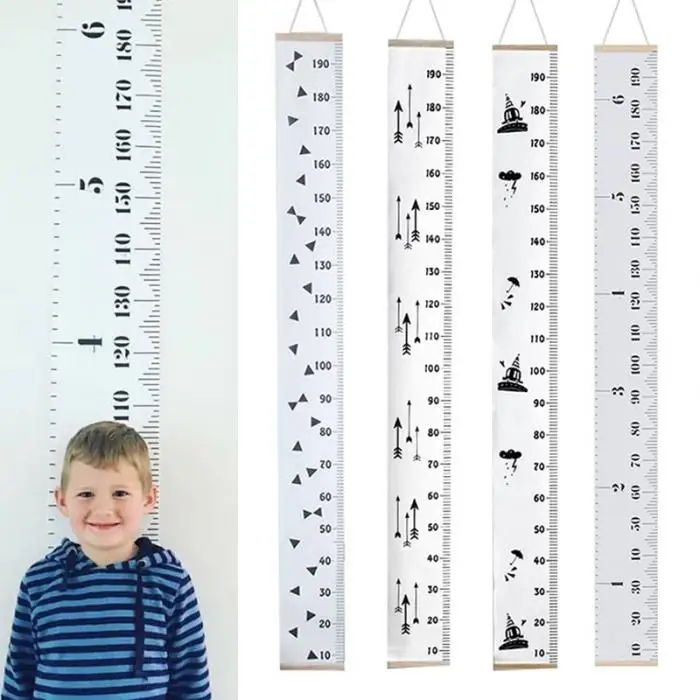 Водостойкая настенная вешалка для измерения высоты тату детского декора комнаты