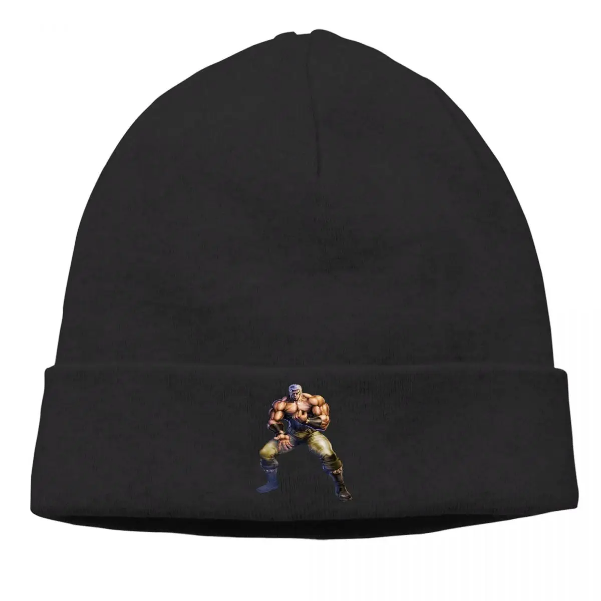 

Fist Of The North Star Manga Anime Fashion Beanie Hats Raoh Hokuto No Ken Knitted Bonnet High Quality Skullies Caps Earmuffs