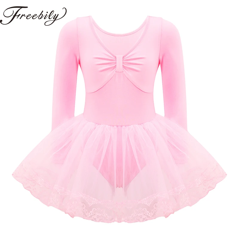 

Детское балетное платье-пачка с V-образным вырезом