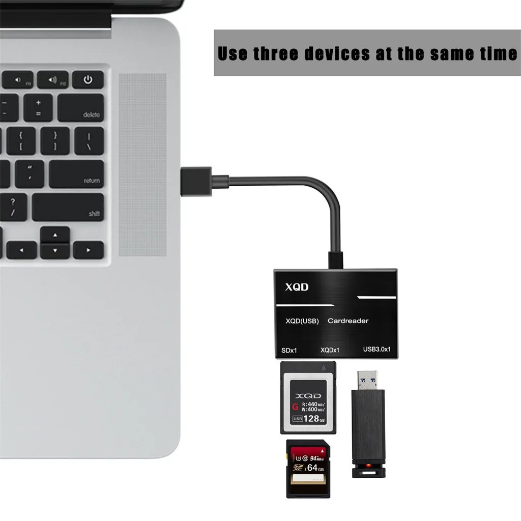 Камера XQD SD считыватель карт памяти USB 3 0 концентратор адаптер для sony/для Nikon/ForCanon
