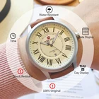 NAVIFORCE Брендовые мужские часы, модные деловые аналоговые кварцевые часы с кожаным ремешком, водонепроницаемые наручные часы, мужские часы