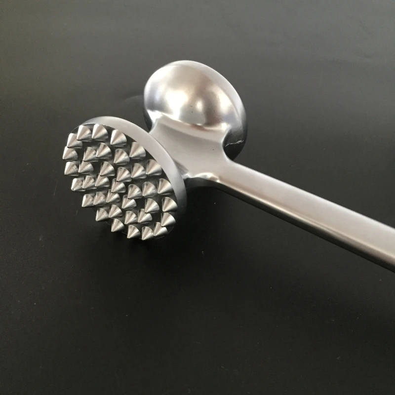 Бытовой Нержавеющая сталь Knock свободно говядина булава стейк для отбивания мяса