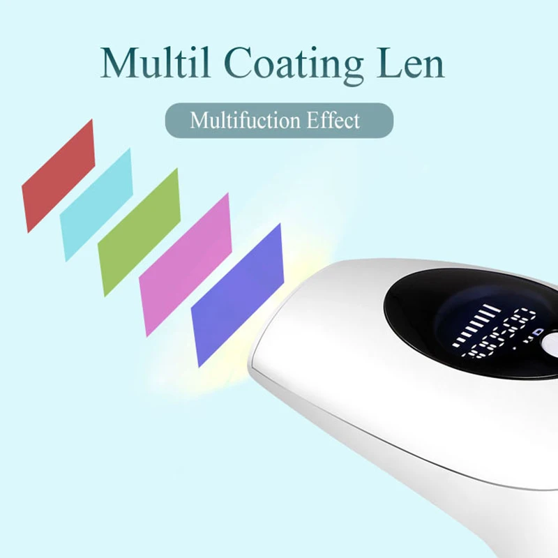 Безболезненный женский лазерный эпилятор Перманентный удалитель волос IPL CE RoHS