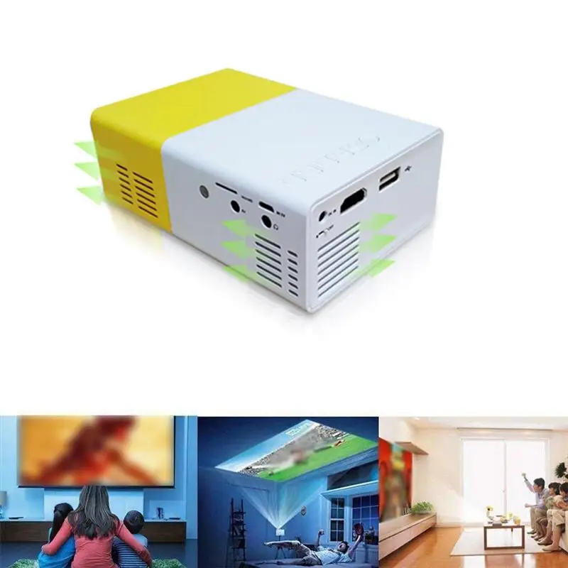 

Mini LED Projector Christmas Halloween New Years Window Projector Effect Xmas Projection Video Home Projector Education Beamer