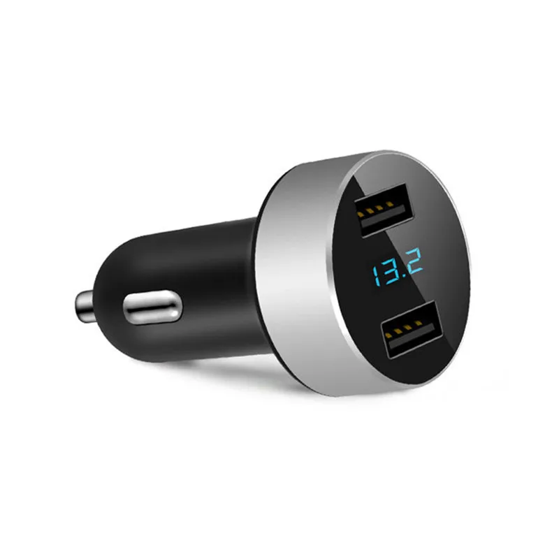 3.1A устройство для автомобиля с двумя портами USB Зарядное светодиодный Дисплей Ford