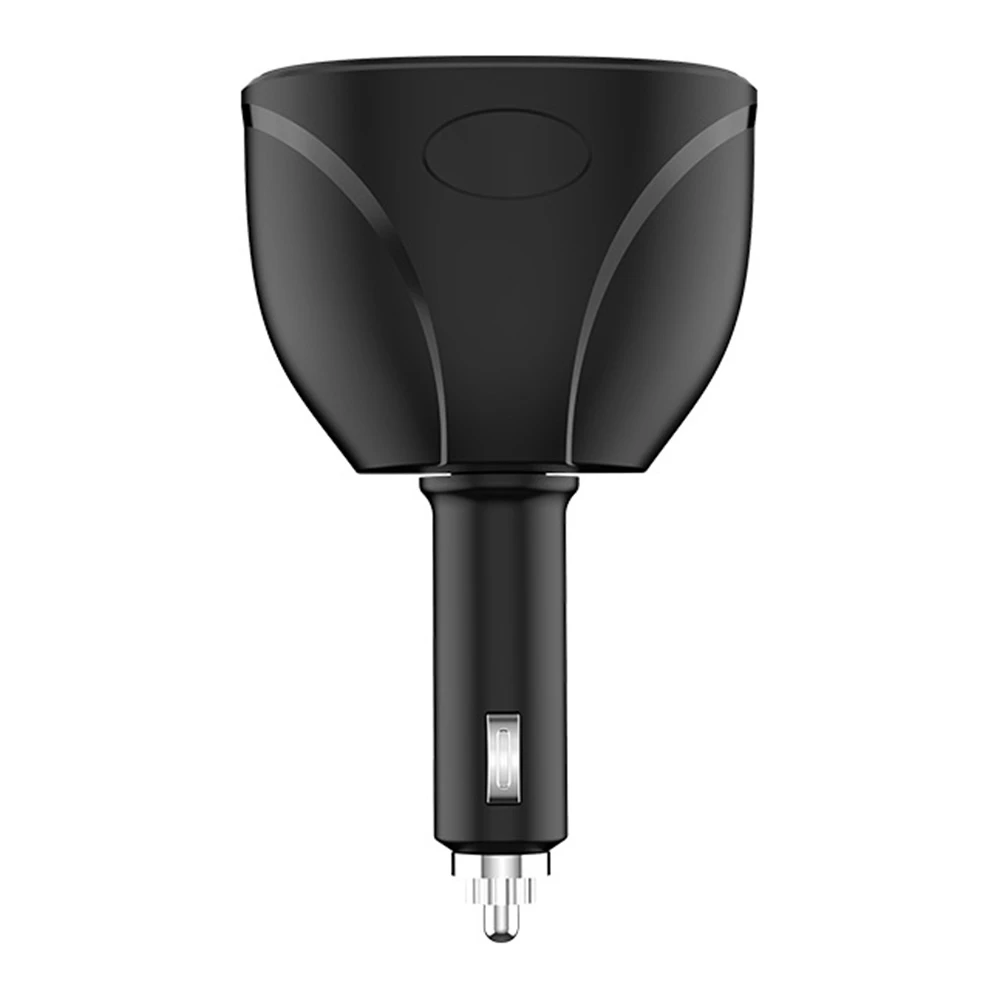 

QC3.0 3.1A Fast Charging Power Adapter Dual USB Car Charger with Digital Display Double Car Power Outlet Socket Splitter