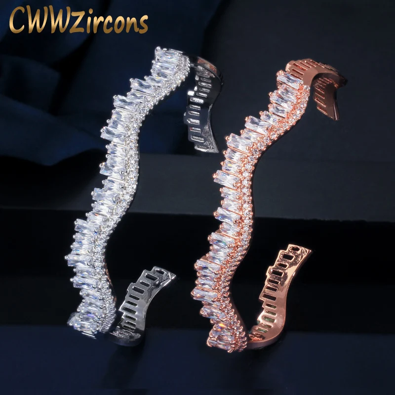 Cwwzircon модные AAA высокое качество круглый и стержень кубический цирконий розовый