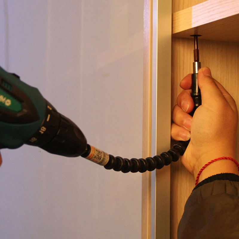 Гибкий вал Шестигранная дрель удлинитель отвертка Универсальный расширительный