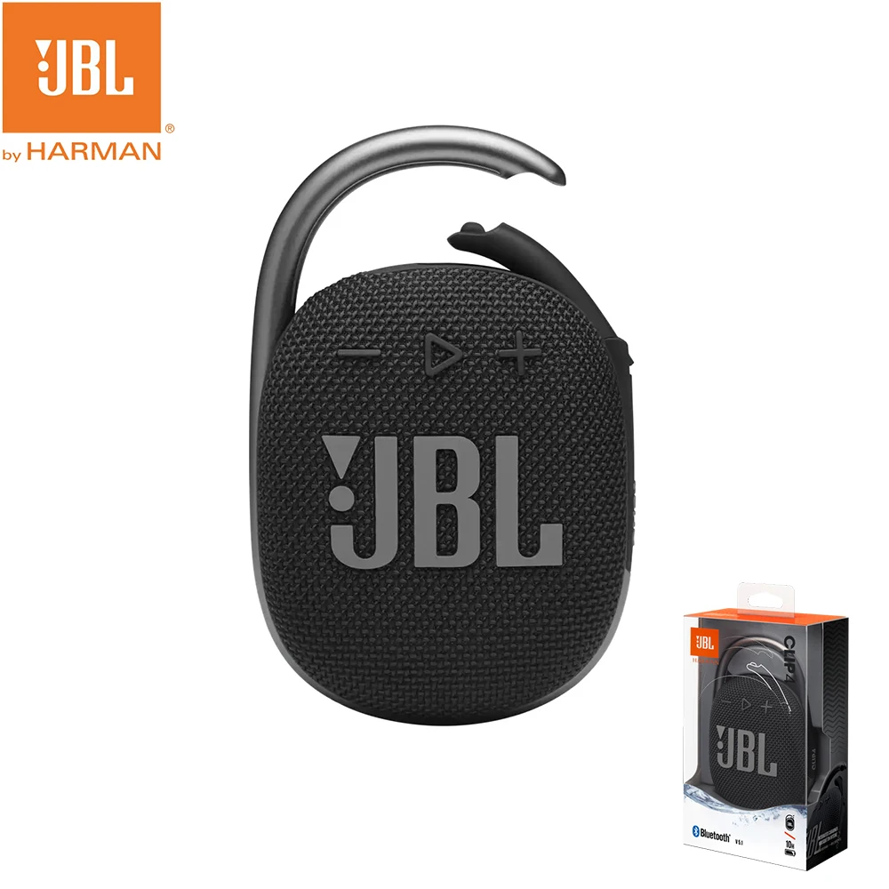 

JBL CLIP 4 Bluetooth 5.1 Wireless Speaker Stereo Ultra-Portable IP67 Waterproof Wireless Speaker Outdoor Mini Bluetooth Speaker