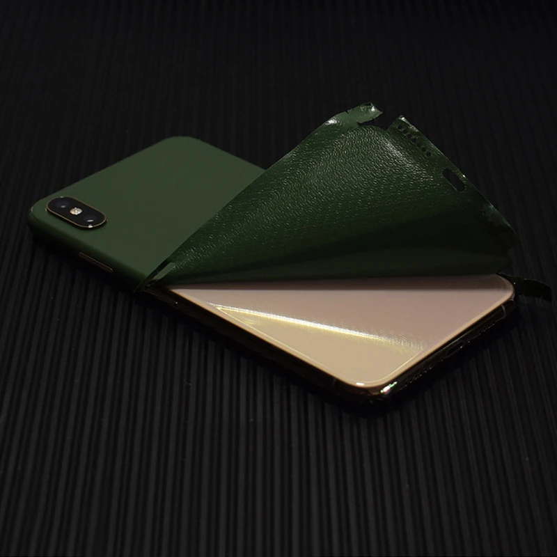 3D карбоновая пленка для телефона наклейка для iPhone XS MAX XR X 8 Plus 7 6 6S Plus прозрачная задняя наклейка