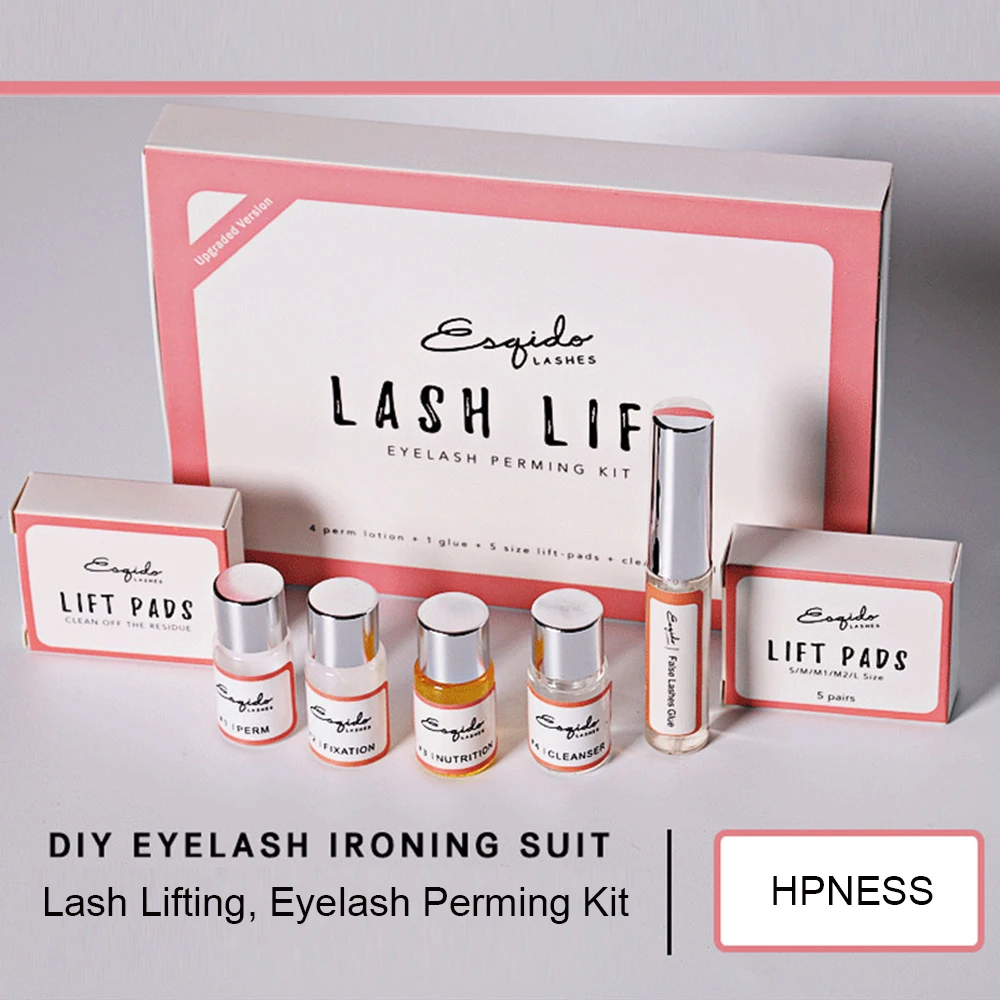 

5Pcs High Quality Lash Lift Kit Eyelash Perm Set Professional Eyelashes Perming Lash Lifting Eyelash Curl Growth Free Shipping
