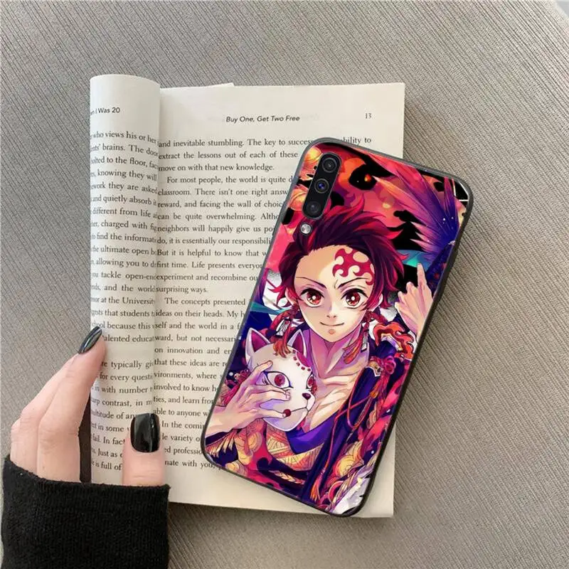

Anime Demon Slayer Kimetsu no Yaiba Phone Case For Samsung galaxy A S note 10 7 8 9 20 30 31 40 50 51 70 71 21 s ultra plus