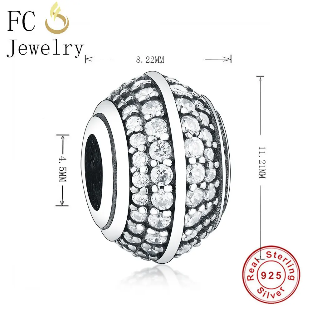 FC ювелирные изделия подходят для оригинального браслета Pandora Подвески Женская