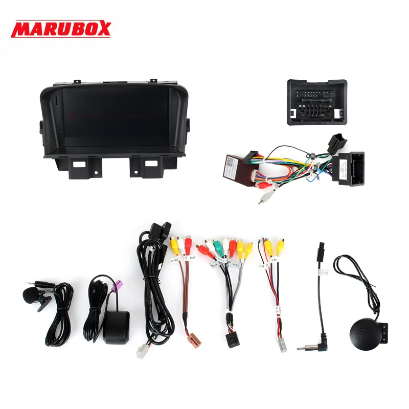Штатная магнитола для Chevrolet Cruze 2008-2012, MARUBOX KD7047,Штатное головное устройство для Chevrolet Cruze 2008-2012, Android 9.0,Восьмиядерный процессор,встроенный DSP,IPS экран,Оперативная 4GB, Встроенная 64GB